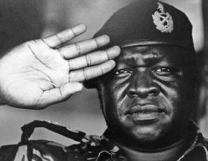 Дада Уме Иди Амин (1928—2003) — президент Уганды в 1971—1979 гг., создатель одного из самых жестоких авторитарных режимов в Африке
